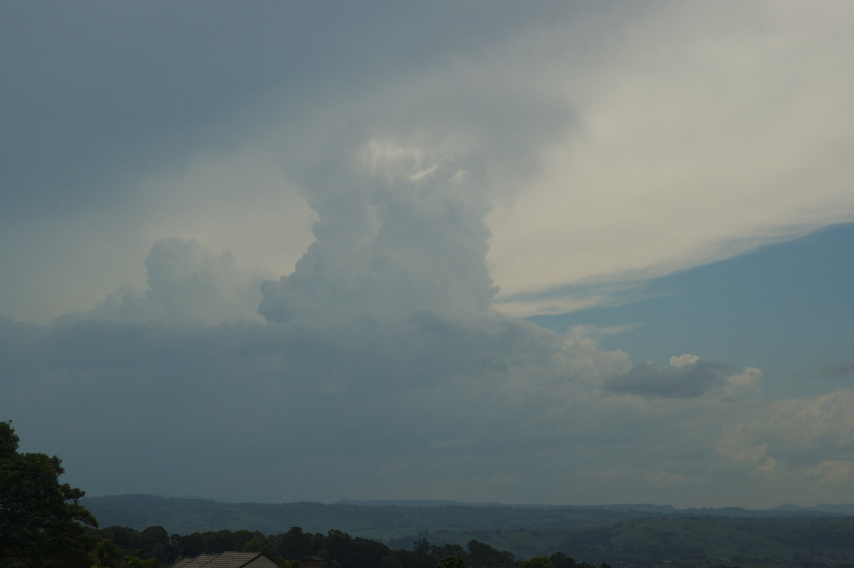 thunderstorm cumulonimbus_incus : McLeans Ridges, NSW   30 January 2007