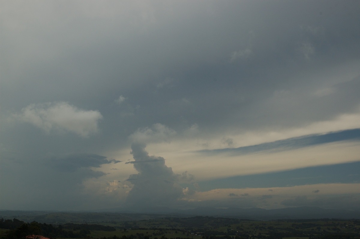 thunderstorm cumulonimbus_incus : McLeans Ridges, NSW   30 January 2007