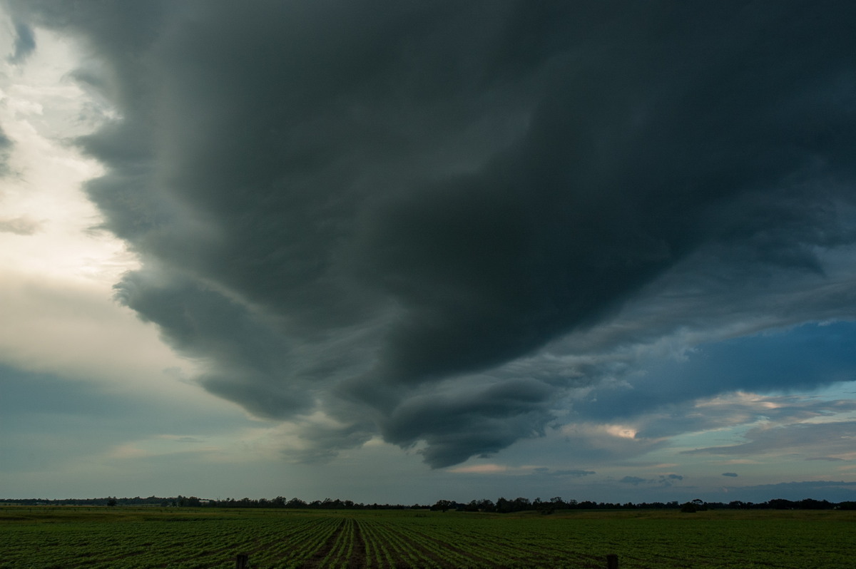 altocumulus lenticularis : N of Casino, NSW   31 January 2007