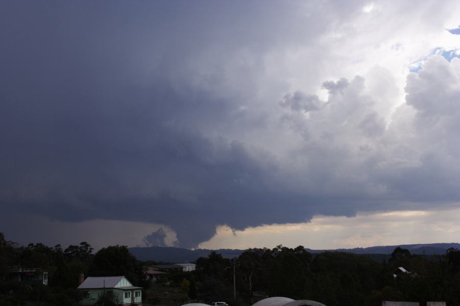 cumulonimbus supercell_thunderstorm : near Lithgow, NSW   7 February 2007