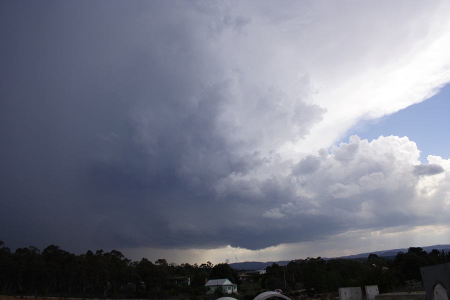 cumulonimbus supercell_thunderstorm : near Lithgow, NSW   7 February 2007