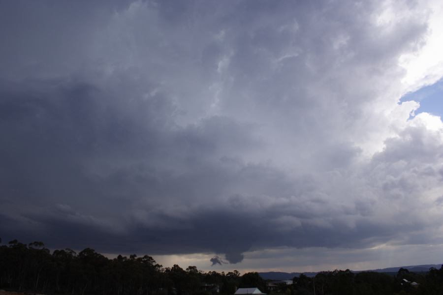 cumulonimbus supercell_thunderstorm : near Lithgow, NSW   7 February 2007