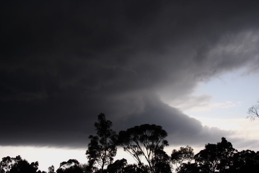 cumulonimbus supercell_thunderstorm : Lithgow, NSW   7 February 2007