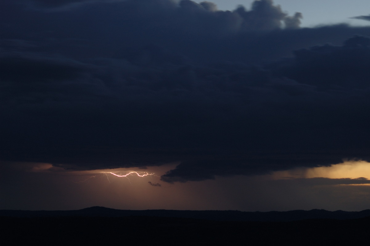 lightning lightning_bolts : W of Tenterfield, NSW   10 February 2007