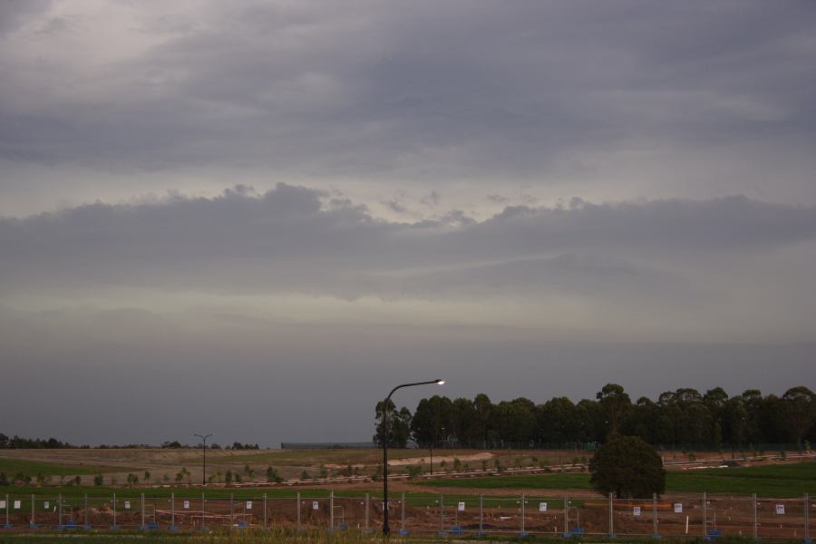 cumulonimbus thunderstorm_base : Parklea, NSW   24 February 2007