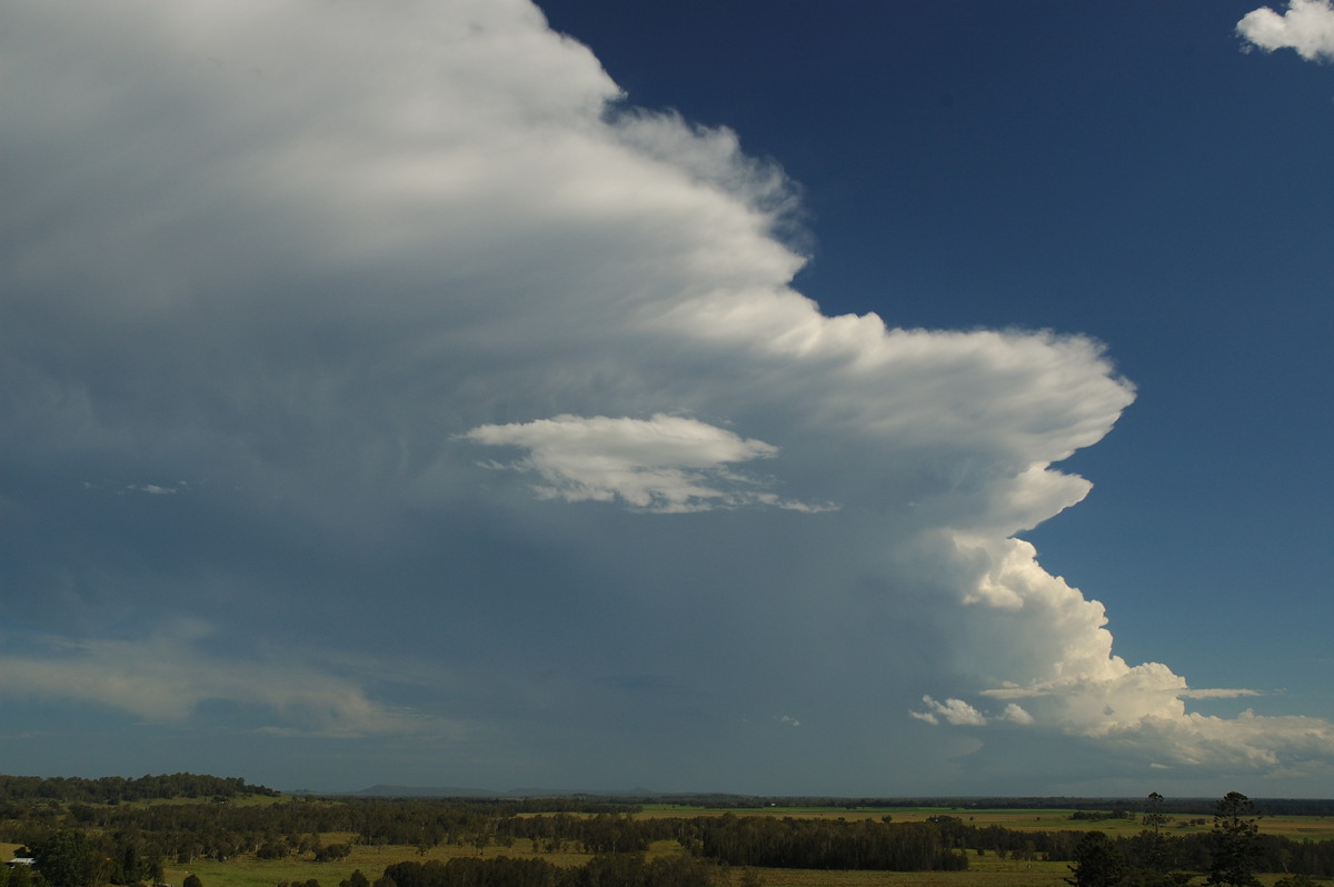 cumulonimbus supercell_thunderstorm : Parrots Nest, NSW   2 March 2007