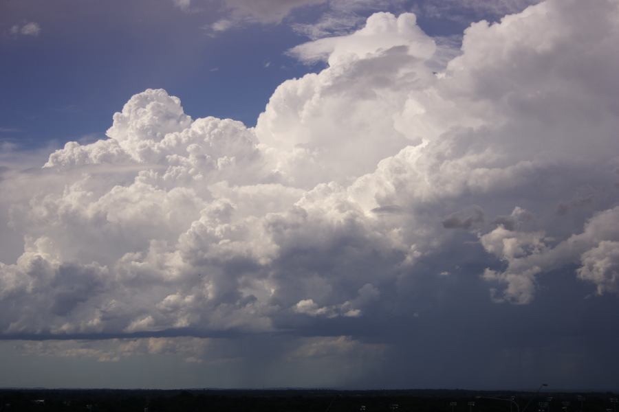 raincascade precipitation_cascade : Rooty Hill, NSW   8 March 2007