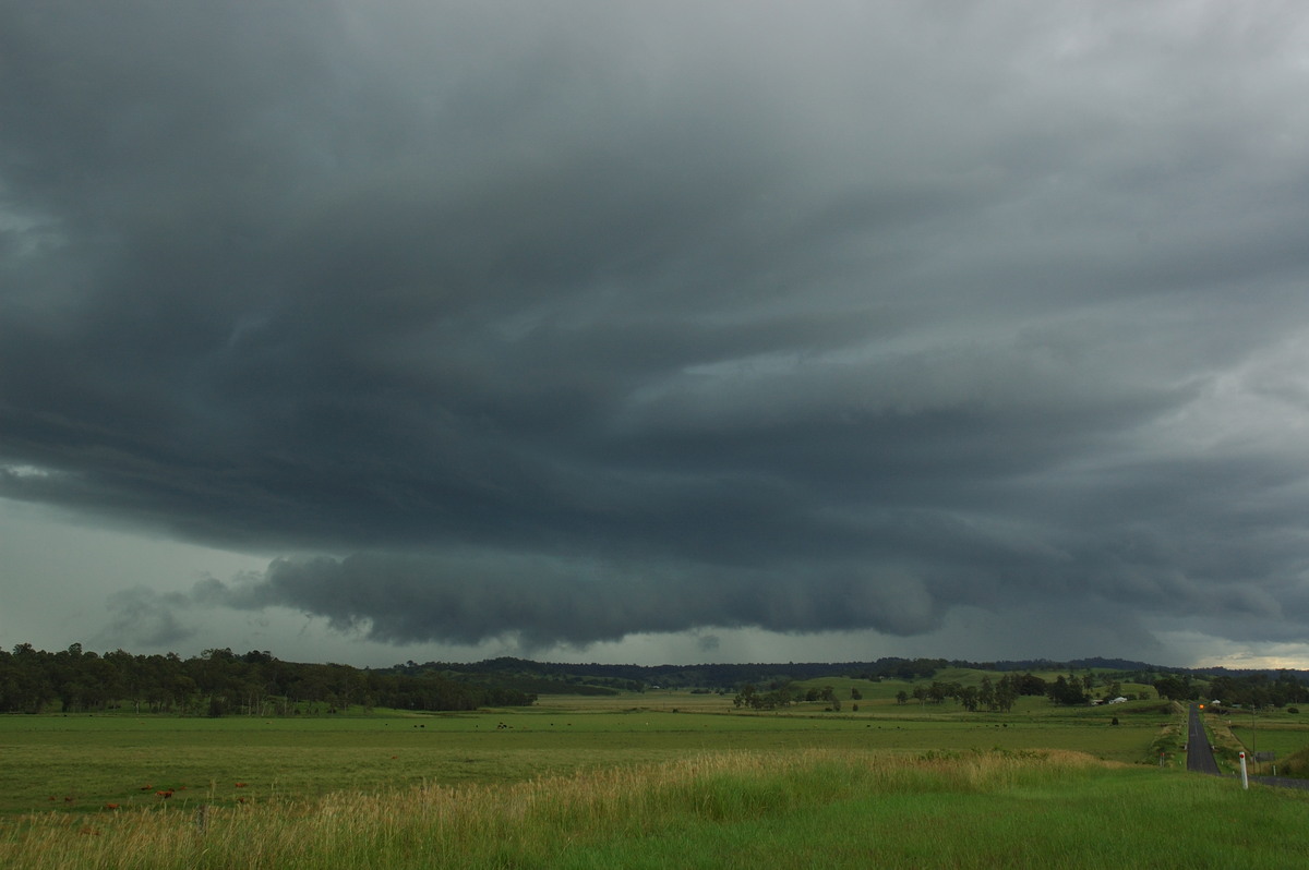 shelfcloud shelf_cloud : NW of Lismore, NSW   8 March 2007