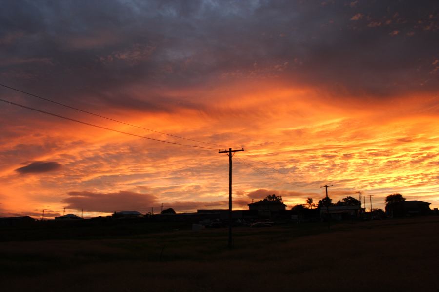 sunset sunset_pictures : Schofields, NSW   29 March 2007