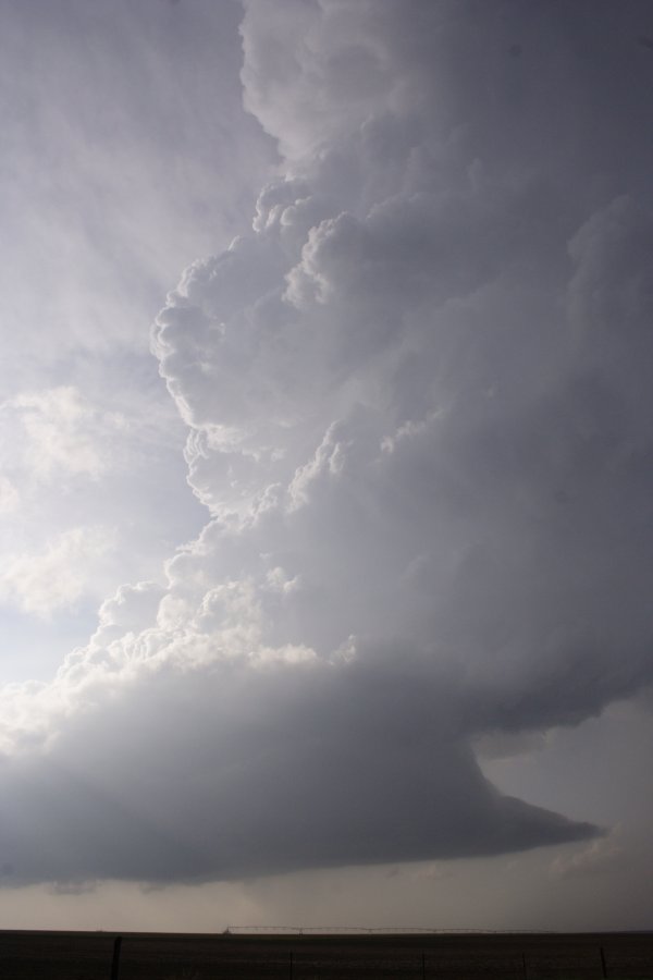 inflowband thunderstorm_inflow_band : S of White Deer, Texas, USA   23 April 2007