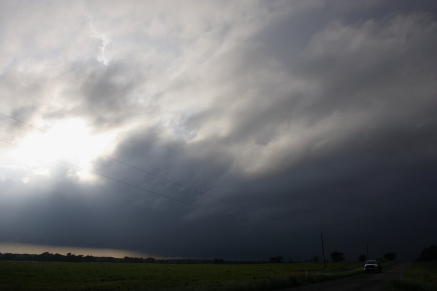 cumulonimbus supercell_thunderstorm : Hillsboro, Texas, USA   3 May 2007