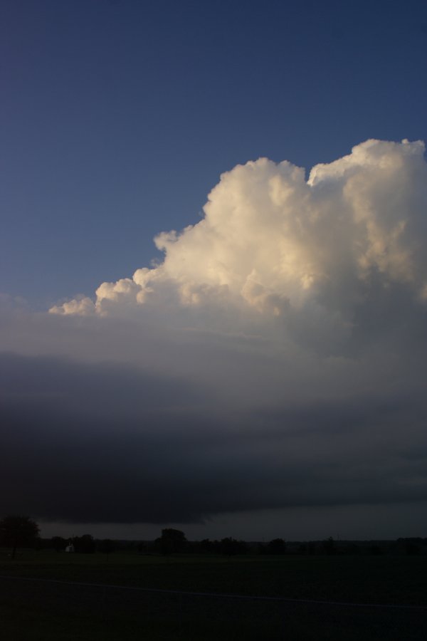 cumulonimbus thunderstorm_base : Hillsboro, Texas, USA   3 May 2007