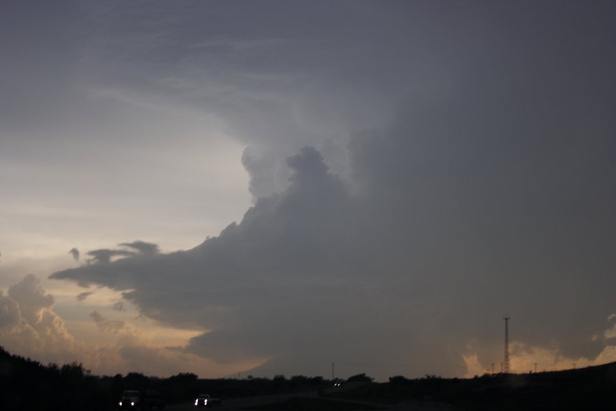 inflowband thunderstorm_inflow_band : E of Woodward, Oklahoma, USA   4 May 2007