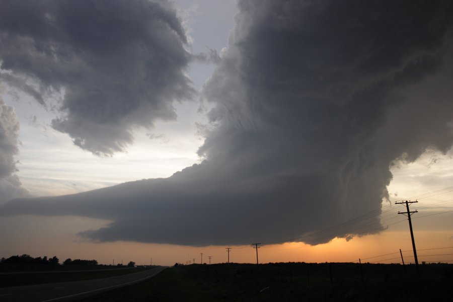 sunset sunset_pictures : E of Woodward, Oklahoma, USA   4 May 2007