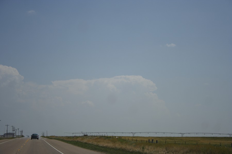 cumulonimbus supercell_thunderstorm : near Turpin, Oklahoma, USA   23 May 2007