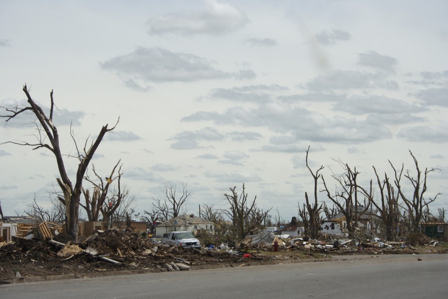 disasters storm_damage : Greensburg, Kansas, USA   25 May 2007