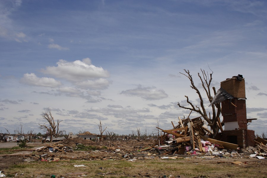 disasters storm_damage : Greensburg, Kansas, USA   25 May 2007