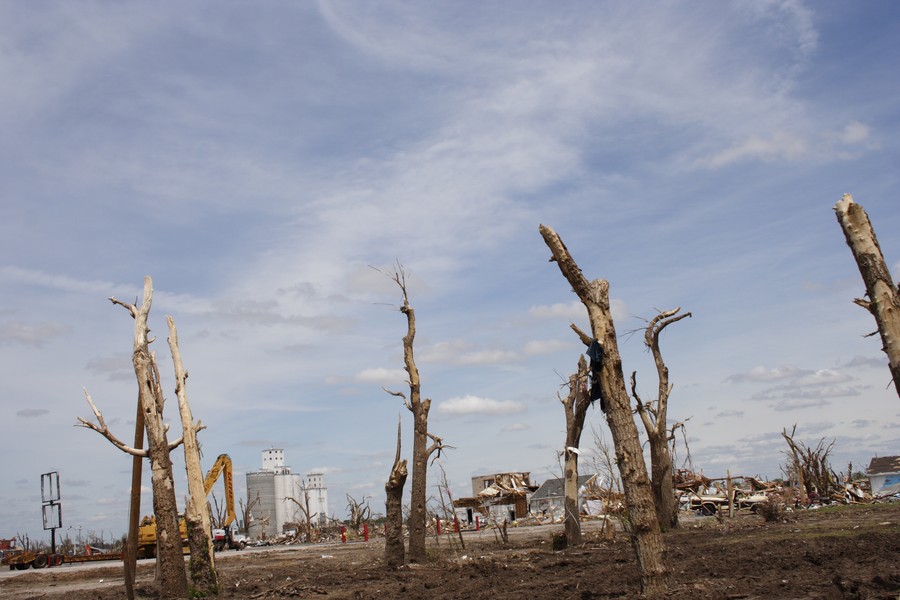 disasters storm_damage : Greensburg, Kansas, USA   25 May 2007