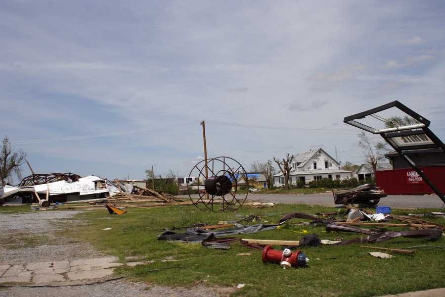 disasters storm_damage : Greensburg, Kansas, USA   25 May 2007