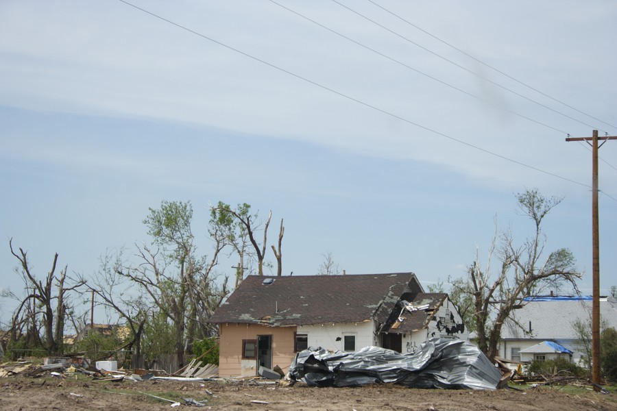 disasters storm_damage : Greensburg, Kansas, USA   25 May 2007