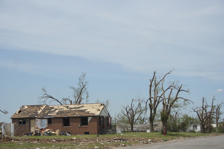 disasters storm_damage : Greensburg, Kansas, USA   25 May 2007