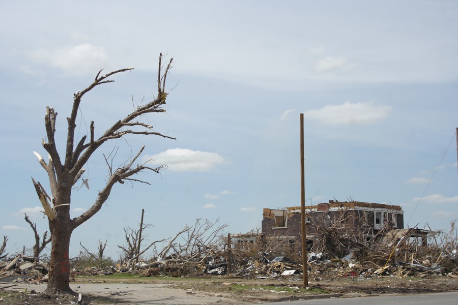 disasters storm_damage : Greensburg, Kansas, USA   25 May 2007