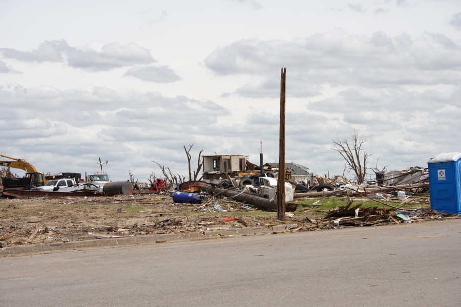 disasters storm_damage : Greensburg, Kansas, USA   25 May 2007