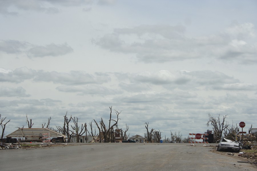 disasters storm_damage : Greensburg, Kansas, USA   25 May 2007