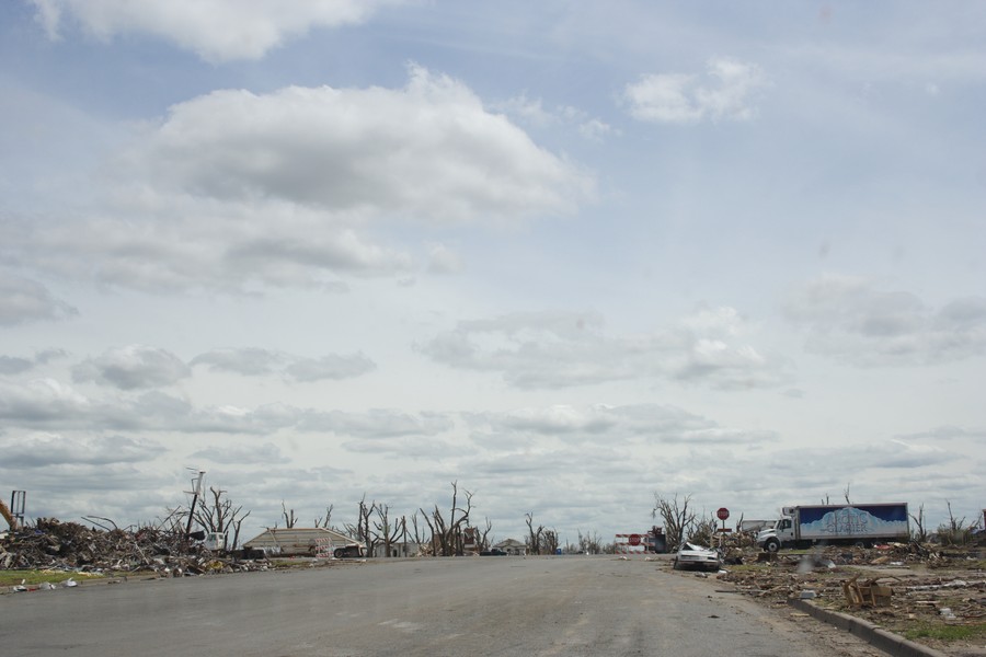 disasters storm_damage : Greensburg, Kansas, USA   25 May 2007