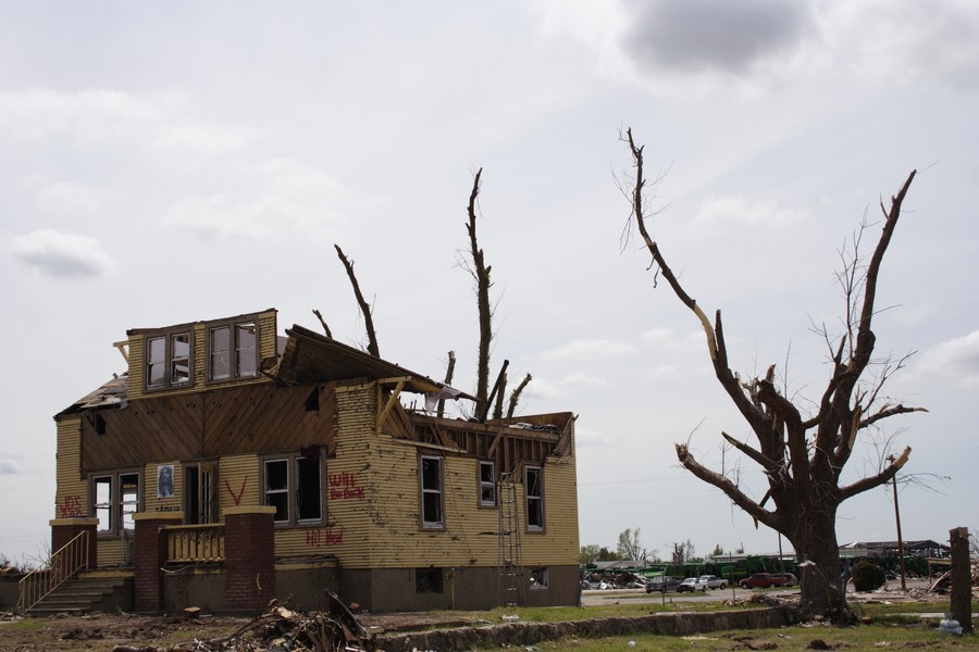 disasters storm_damage : Greensburg, Kansas, USA   25 May 2007