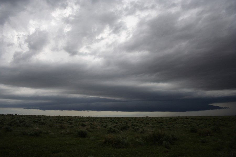 shelfcloud shelf_cloud : N of Eads, Colorado, USA   29 May 2007