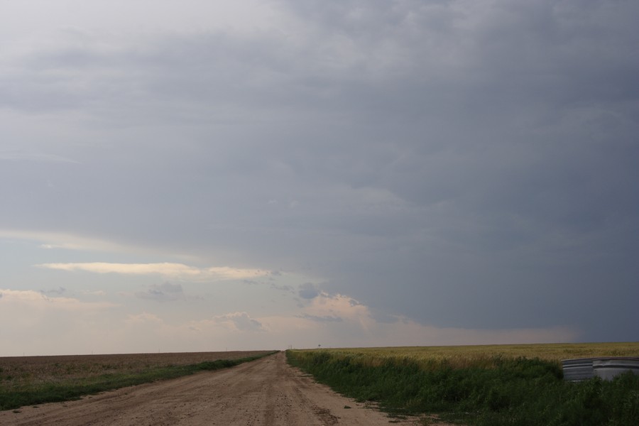 cumulonimbus thunderstorm_base : Keyes, Oklahoma, USA   31 May 2007