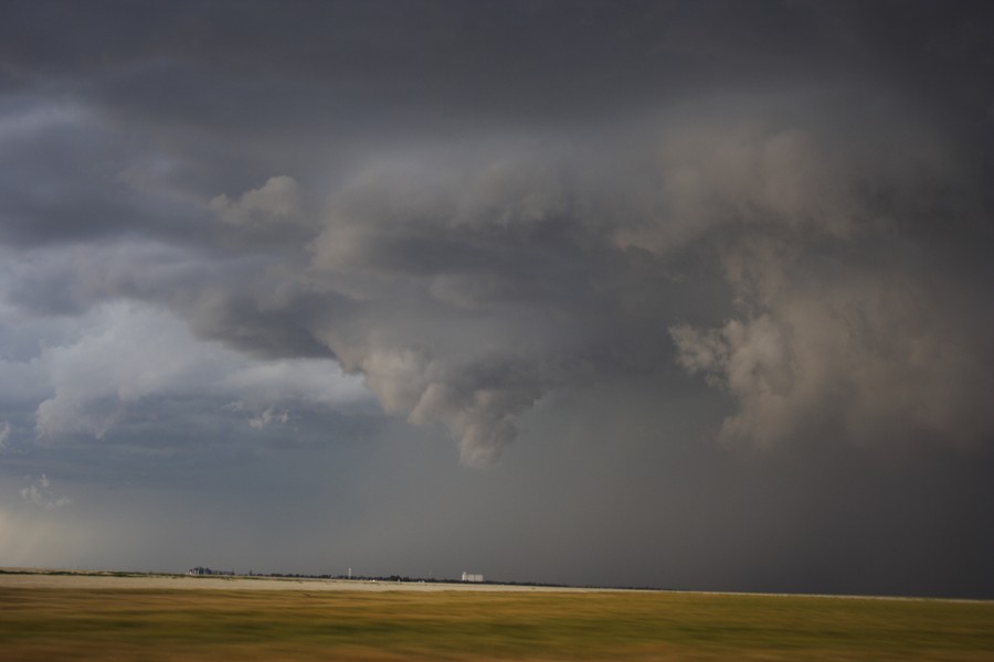 shelfcloud shelf_cloud : E of Keyes, Oklahoma, USA   31 May 2007