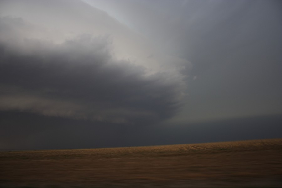 shelfcloud shelf_cloud : E of Keyes, Oklahoma, USA   31 May 2007