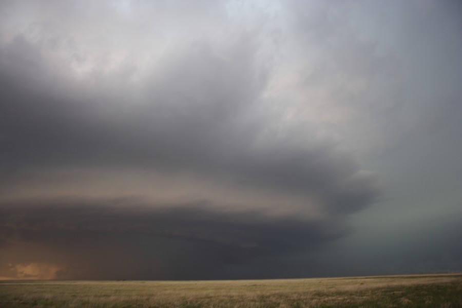 shelfcloud shelf_cloud : E of Keyes, Oklahoma, USA   31 May 2007