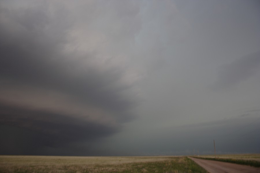 inflowband thunderstorm_inflow_band : E of Keyes, Oklahoma, USA   31 May 2007