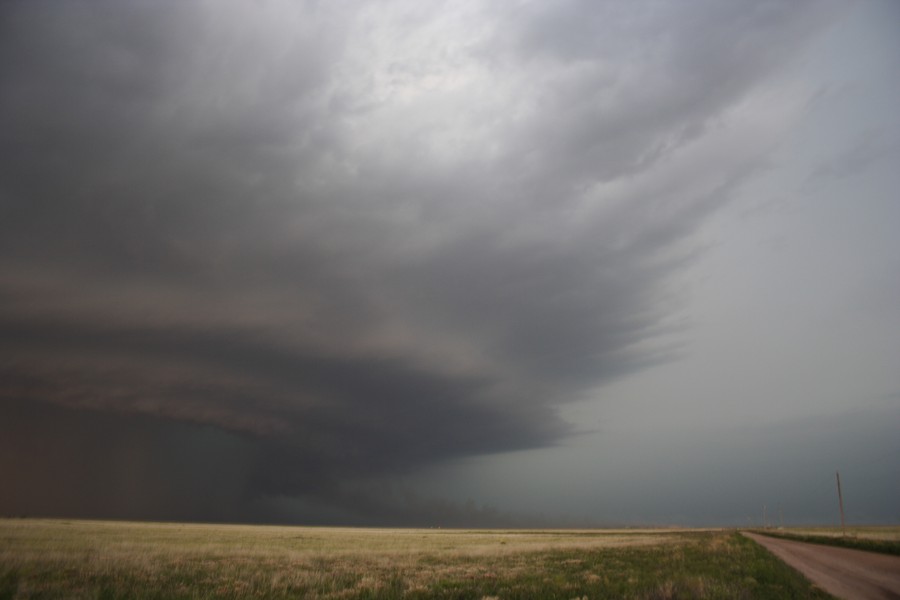 raincascade precipitation_cascade : E of Keyes, Oklahoma, USA   31 May 2007