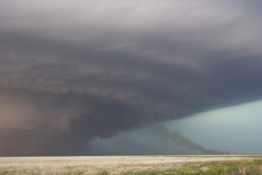 bushfire wild_fire : E of Keyes, Oklahoma, USA   31 May 2007