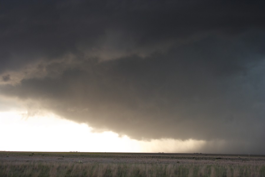 cumulonimbus supercell_thunderstorm : W of Guyman, Oklahoma, USA   31 May 2007