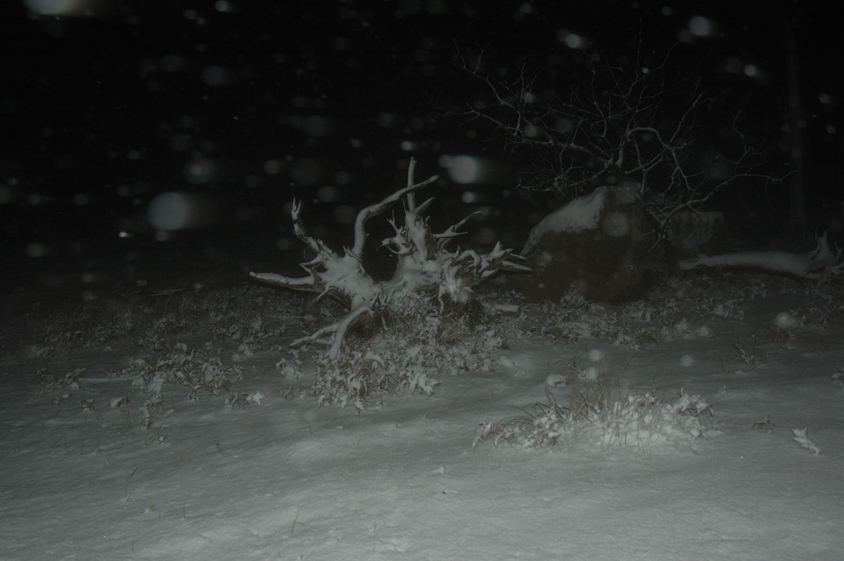 snow snow_pictures : near Tenterfield, NSW   8 June 2007