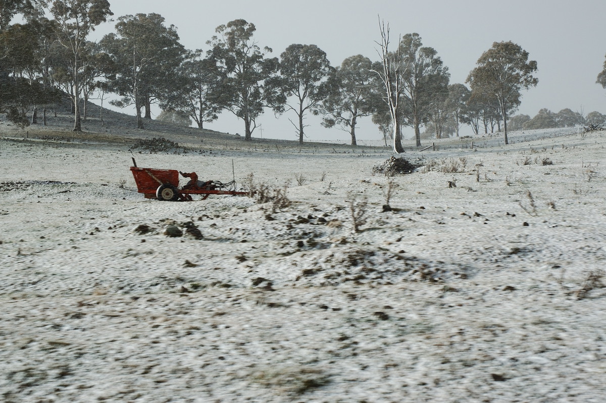 snow snow_pictures : near Ben Lomond, NSW   8 July 2007