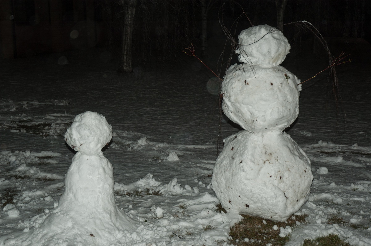 snow snow_pictures : Guyra, NSW   8 July 2007