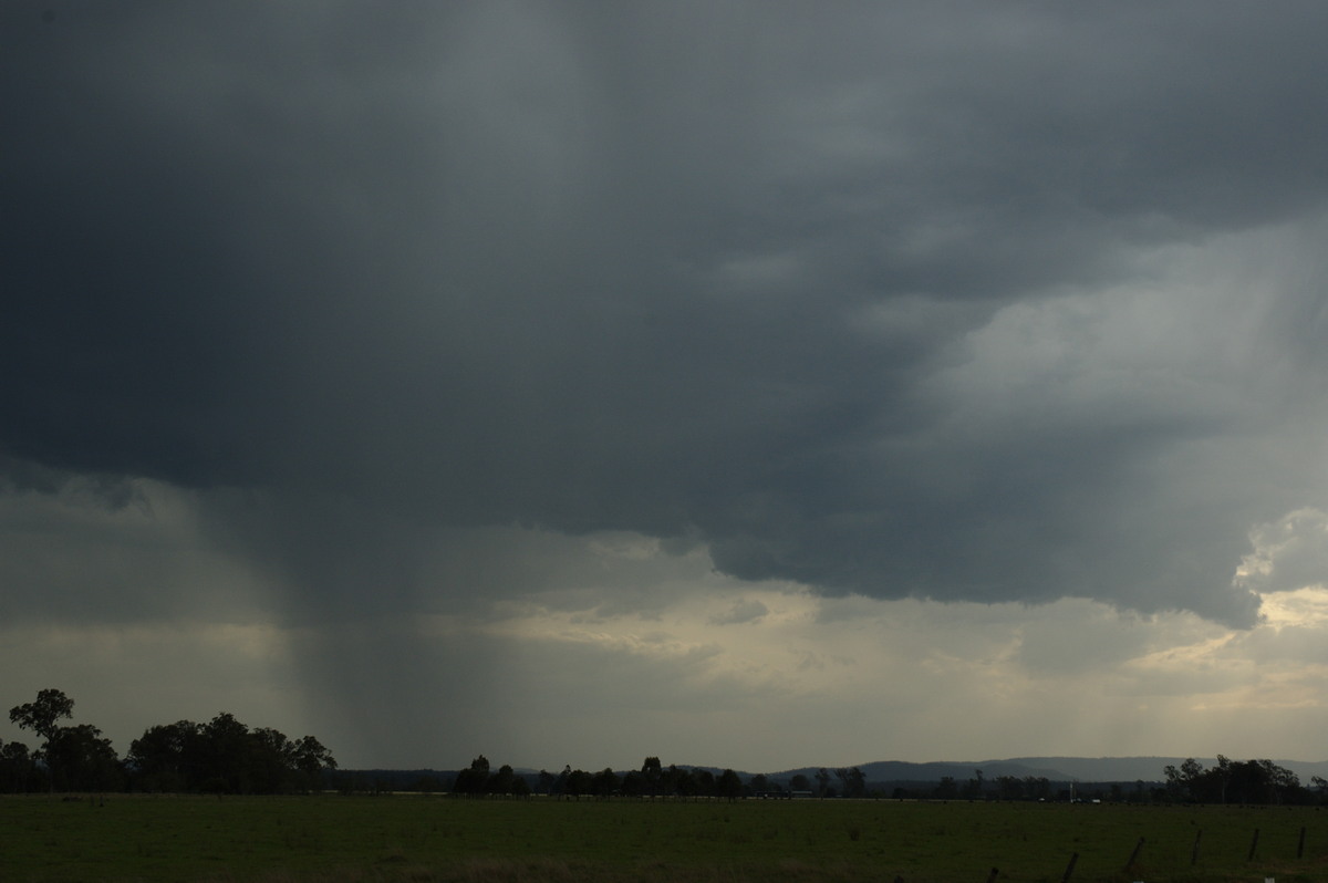 raincascade precipitation_cascade : N of Casino, NSW   7 October 2007