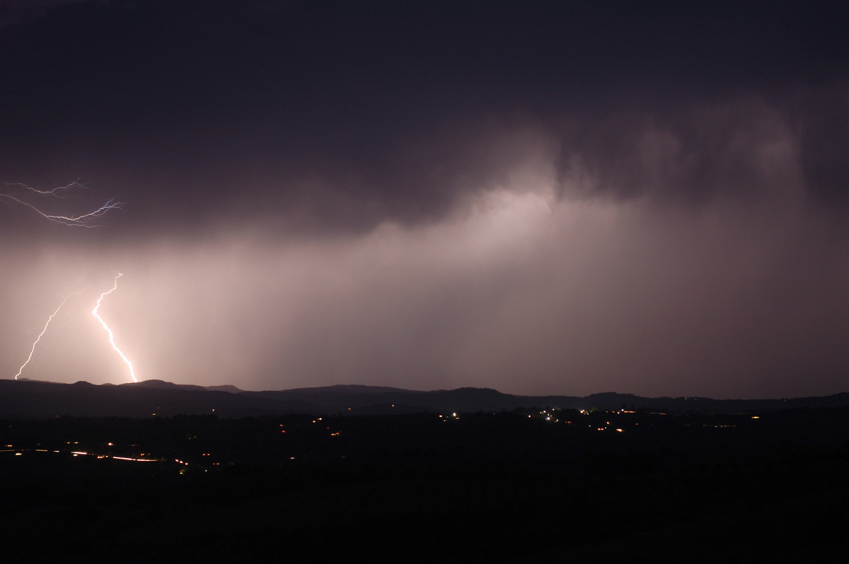 lightning lightning_bolts : McLeans Ridges, NSW   7 October 2007