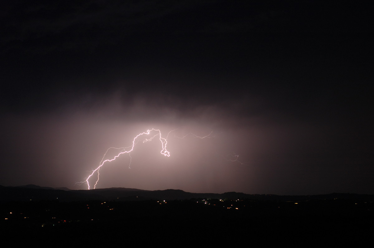 lightning lightning_bolts : McLeans Ridges, NSW   7 October 2007