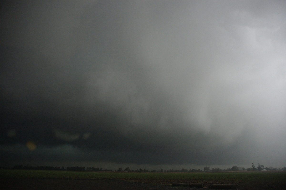 cumulonimbus supercell_thunderstorm : near Coraki, NSW   8 October 2007