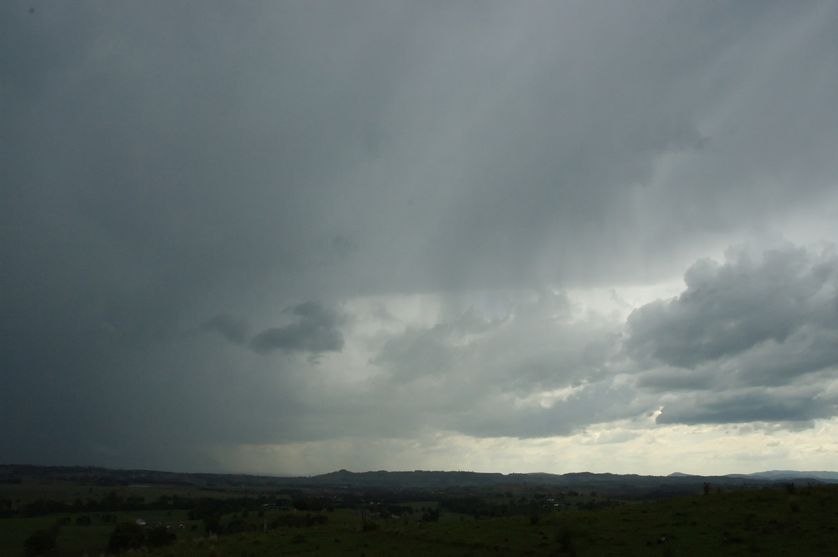 raincascade precipitation_cascade : Wyrallah, NSW   9 October 2007