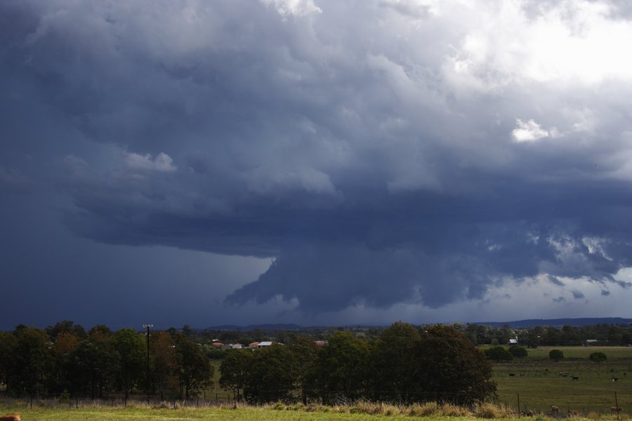 cumulonimbus supercell_thunderstorm : Casino, NSW   26 October 2007