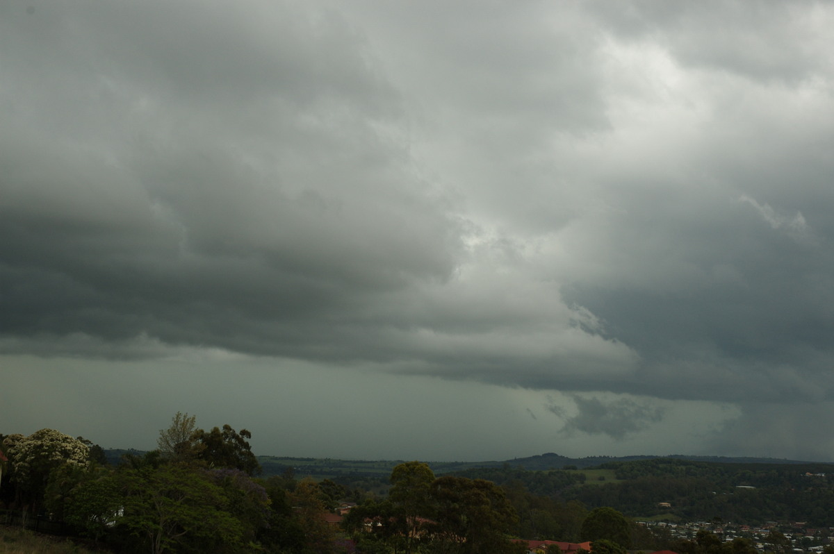 cumulonimbus thunderstorm_base : Lismore, NSW   29 October 2007