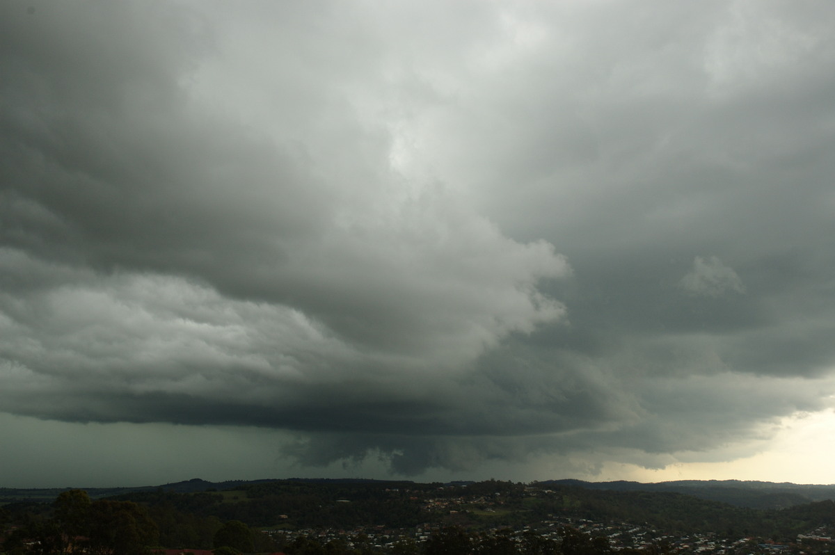 cumulonimbus thunderstorm_base : Lismore, NSW   29 October 2007